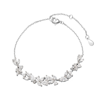 Women's Bracelet Silver Adjustable Bracelet Gift for Her-Jessemade AU