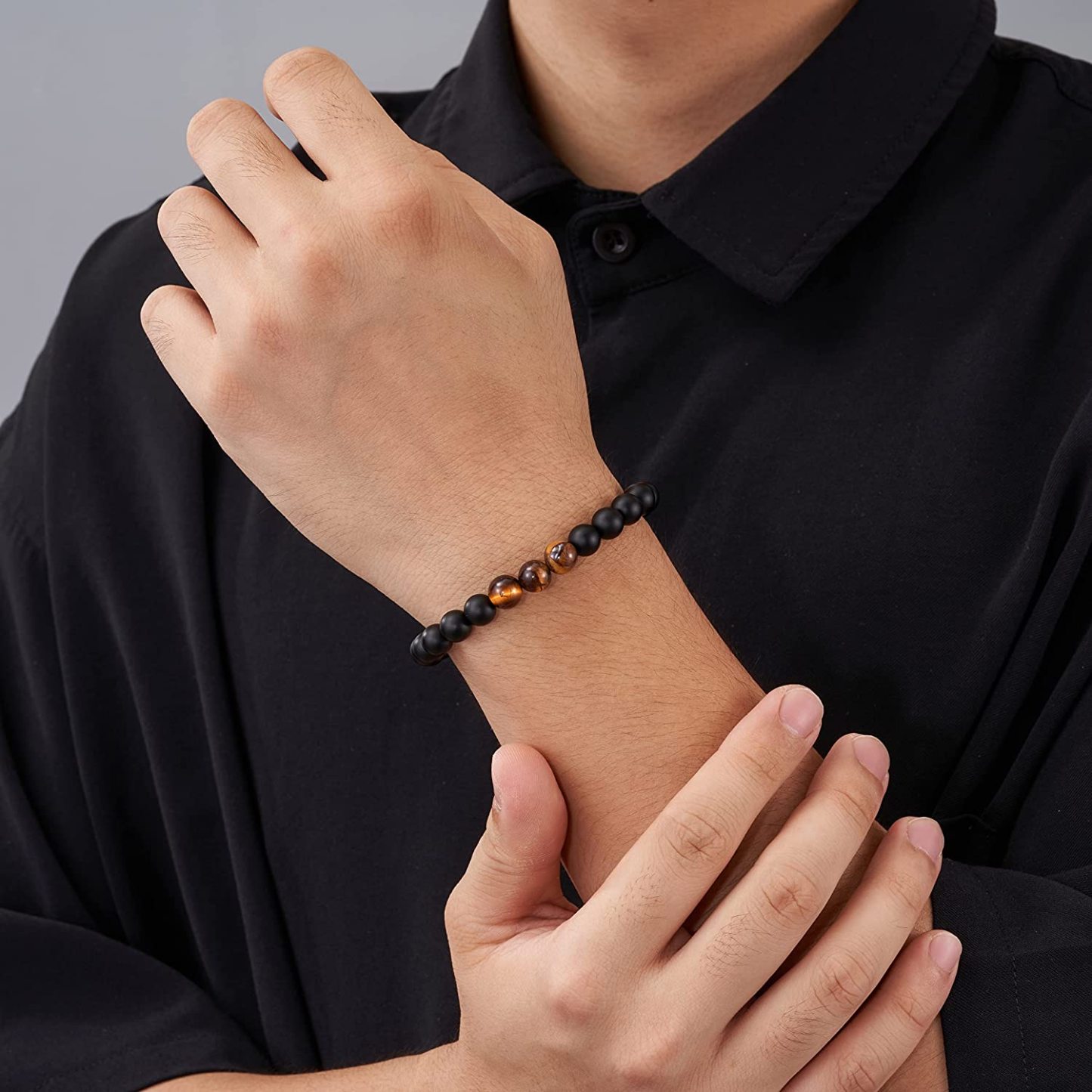 To Dad I Love You Cross Bracelet Beads Warp Bracelet-Jessemade AU