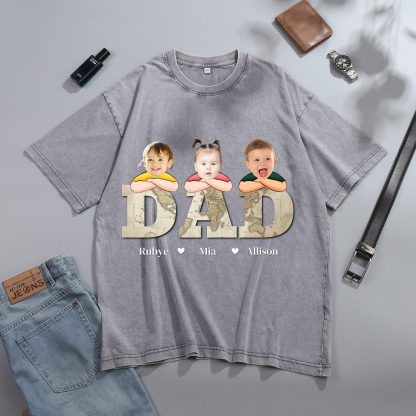Personalised Dad T-Shirt - Custom Father's Day Gift | Jessemade