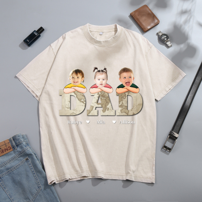 Personalised Dad T-Shirt - Custom Father's Day Gift | Jessemade