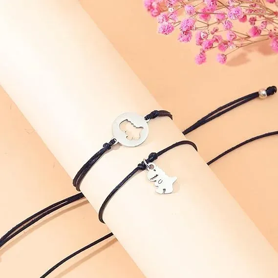 Personalised Date & Name & Dinosaur Pattern Gift Set Custom Enamel Mug & Pencil Case & Bracelets Gift Set Back-to-School Gifts for Kids