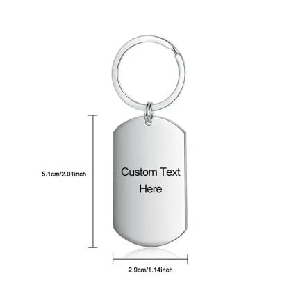 Wallet Gift Set Men Photo Wallet Custom with Name Photo Letter Personalised Photo Keychain Gift for Him