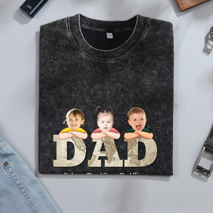 Personalised Dad T-Shirt - Custom Father's Day Gift | Jessemade