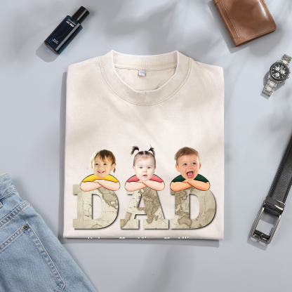 Personalised Dad T-Shirt - Custom Father's Day Gift | Jessemade