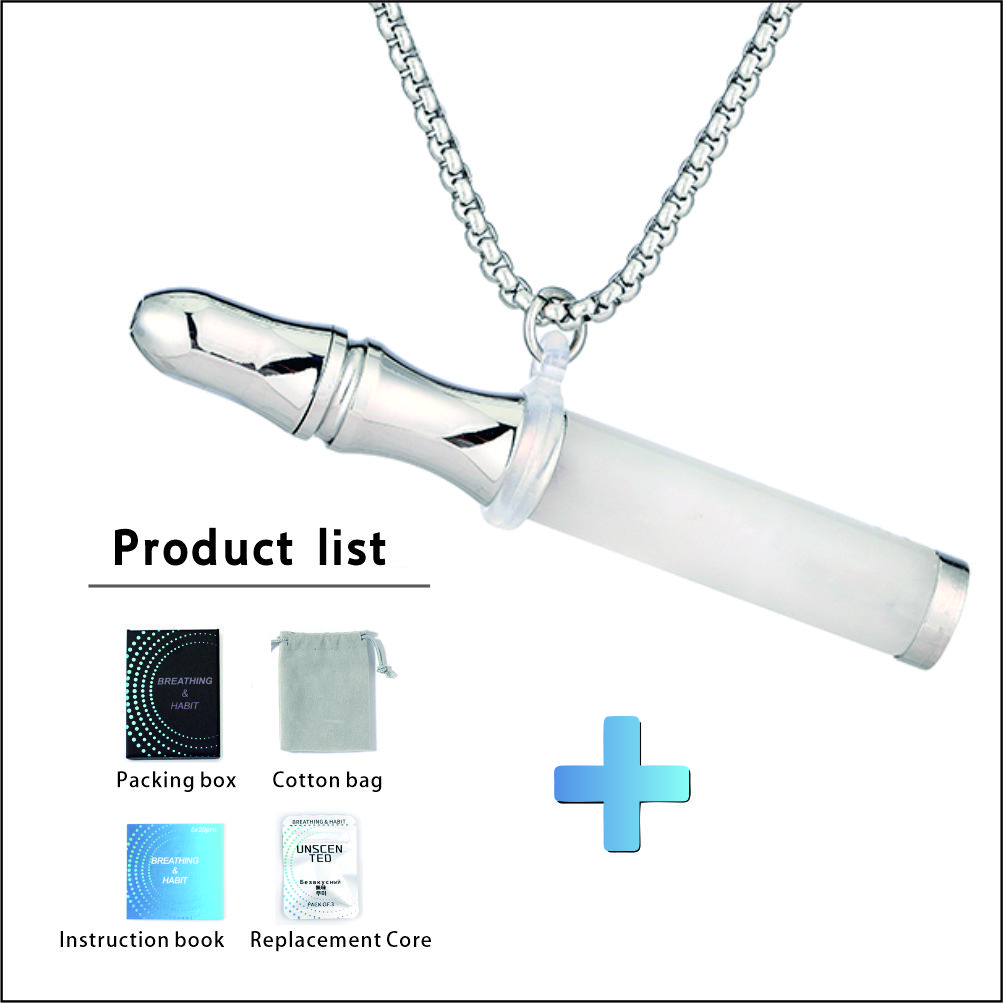 Natural Stone Anti-Stress Breathing Necklace