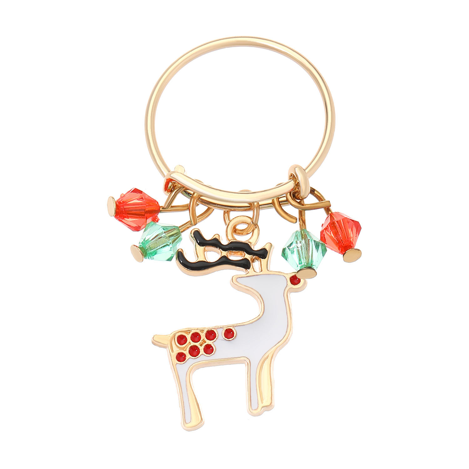 Christmas Charm Rings Festive Gift for Family Members-Jessemade AU