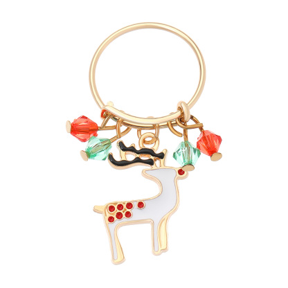 Christmas Charm Rings Festive Gift for Family Members-Jessemade AU