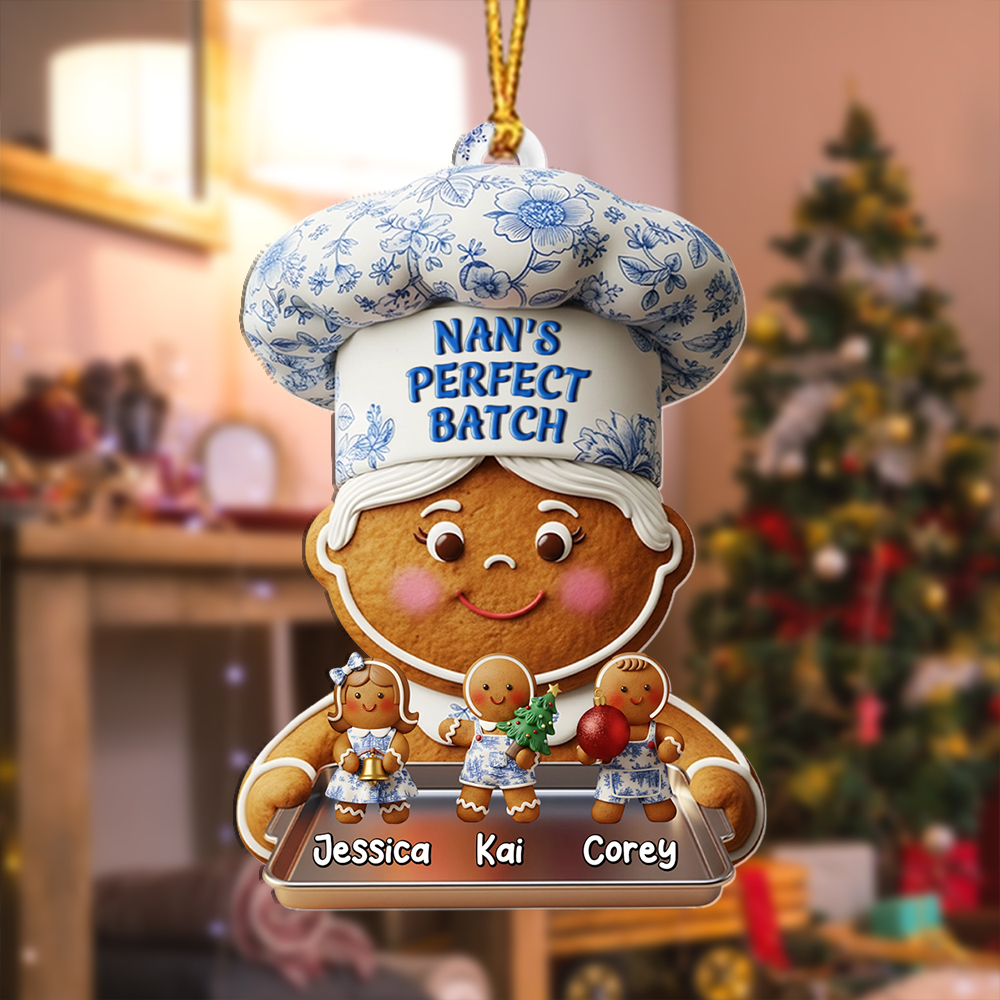 Personalised Christmas Tree Decoration - Grandma's Perfect Batch