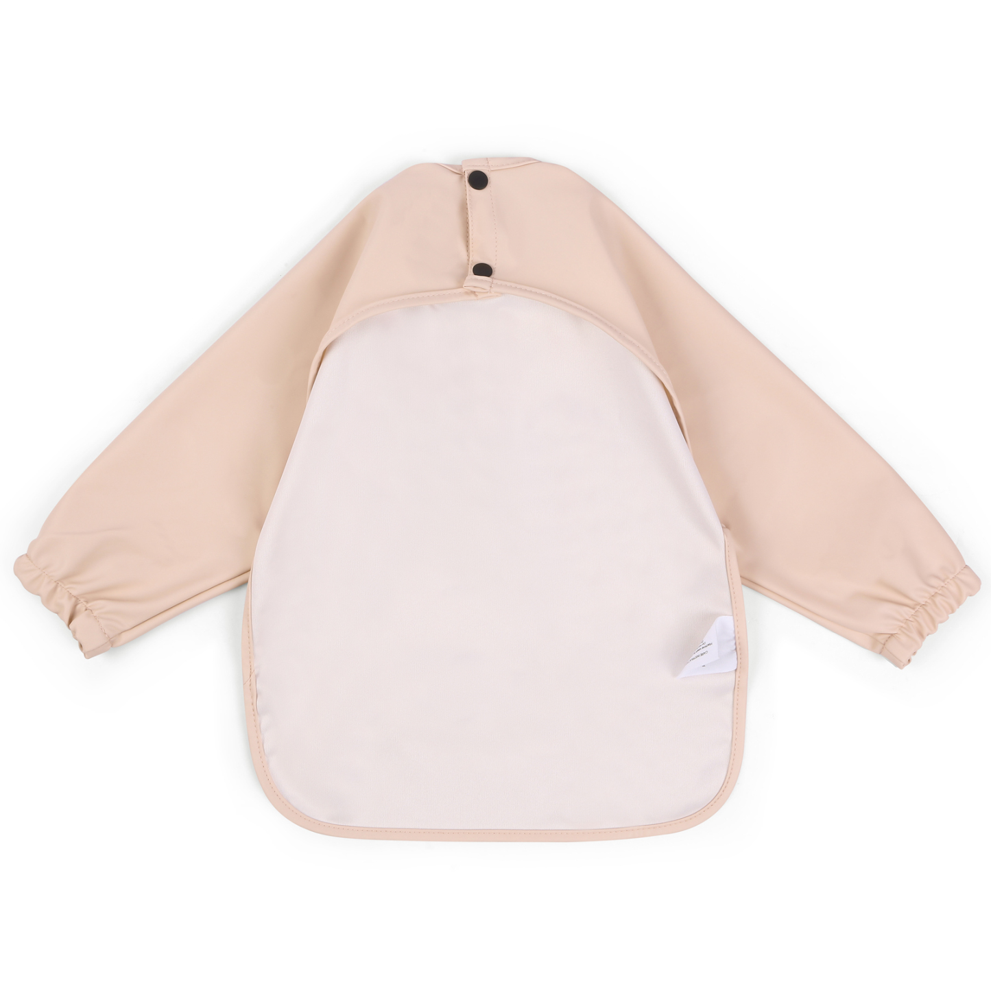 Personalised Baby Bibs Waterproof PU Feeding Bibs with Long Sleeves Large Pocket Gift for Her