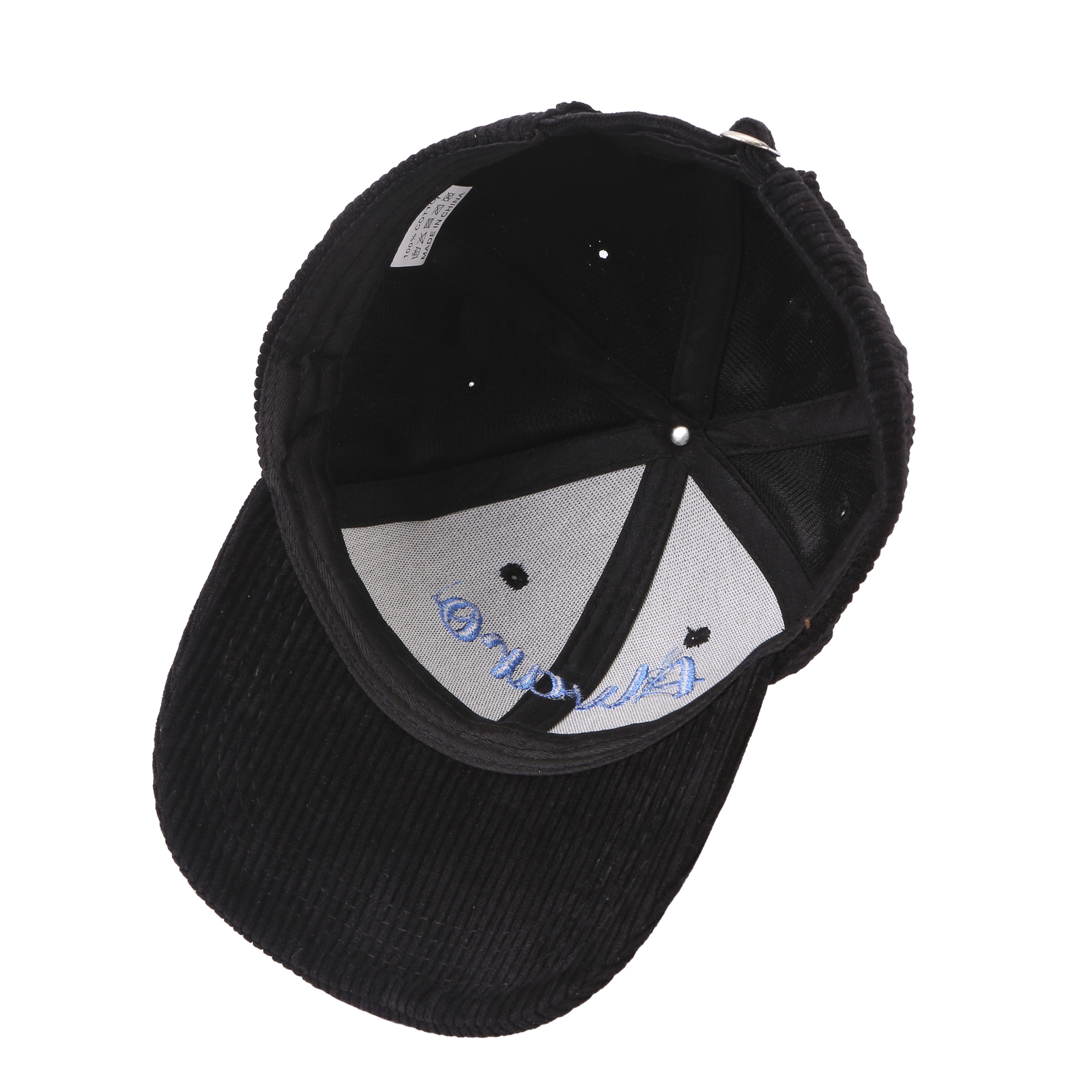 Personlized Ball Caps Autumn And Winter Embroidery Name Academic Men Women Baseball Hats Cotton Corduroy Fashion Warm Versatile Retro Street