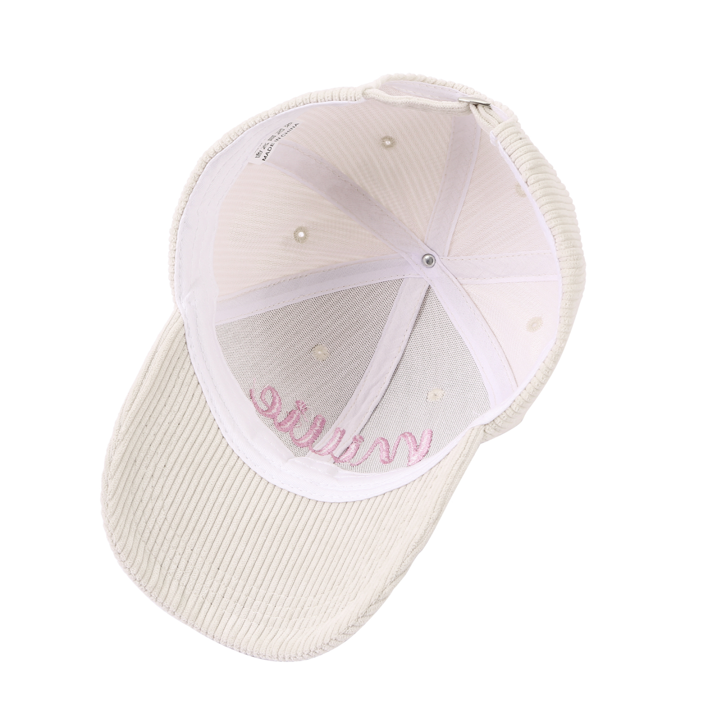 Personlized Ball Caps Autumn And Winter Embroidery Name Academic Men Women Baseball Hats Cotton Corduroy Fashion Warm Versatile Retro Street