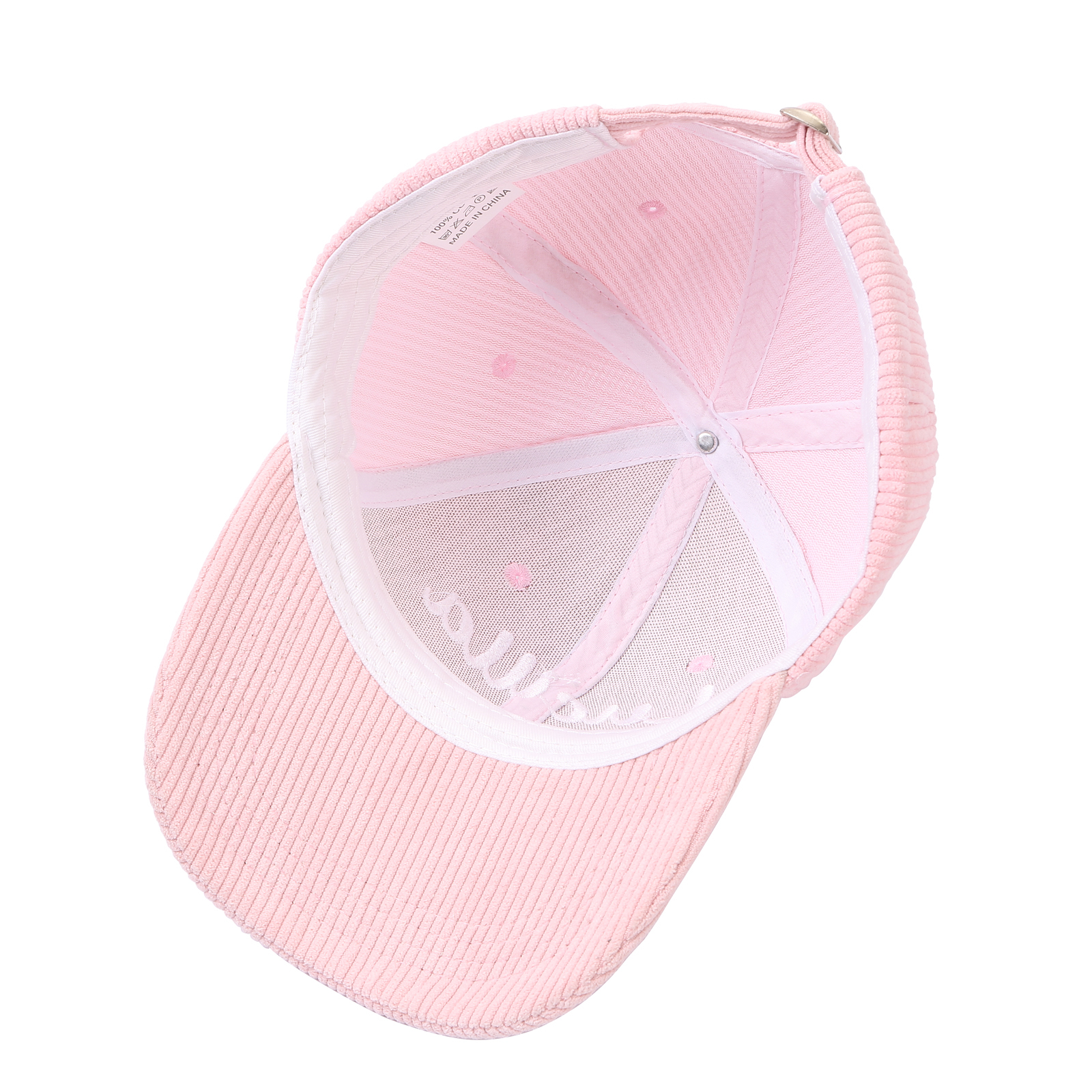 Personlized Ball Caps Autumn And Winter Embroidery Name Academic Men Women Baseball Hats Cotton Corduroy Fashion Warm Versatile Retro Street