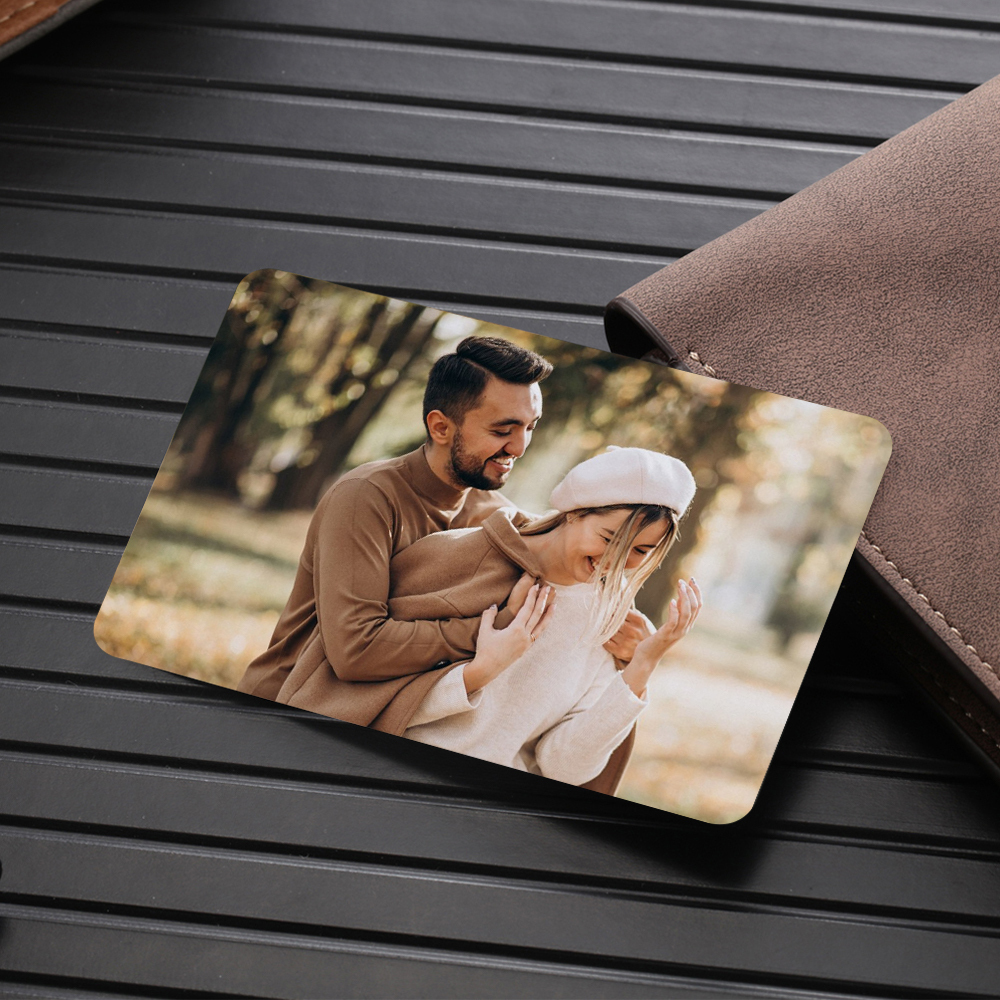Personalised Wallet Card You Are My Always and Forever Valentines Day Gift for Him
