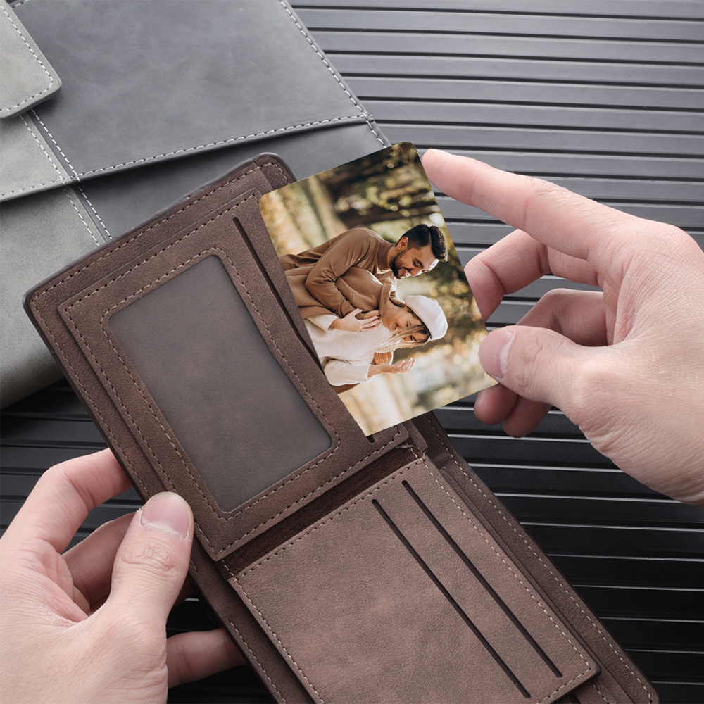 Personalised Wallet Card You Are My Always and Forever Valentines Day Gift for Him