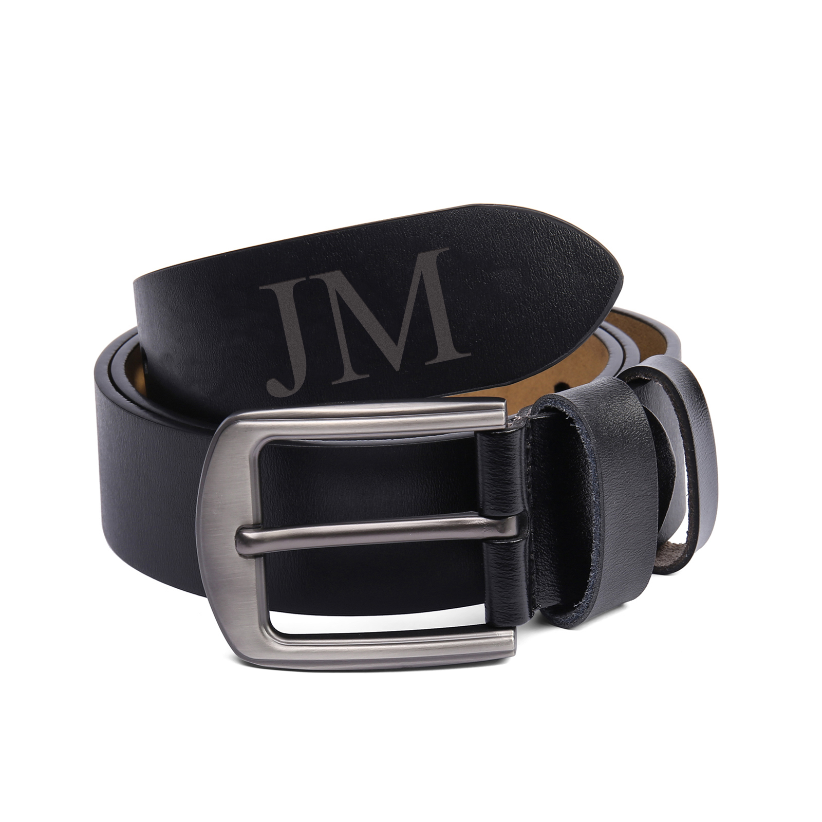 Personalised Man’s Belt Custom 2 Letters Hidden Message Gift for Him | Jessemade