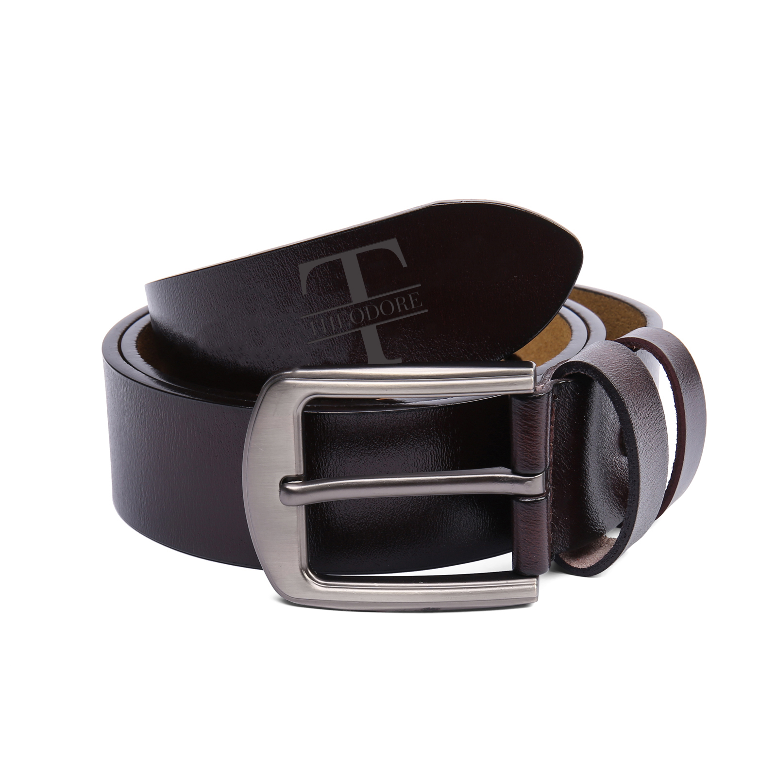 Personalised Men's Belt Custom Engraved Leather Belt with Names Thoughtful Gift for Dad | Jessemade