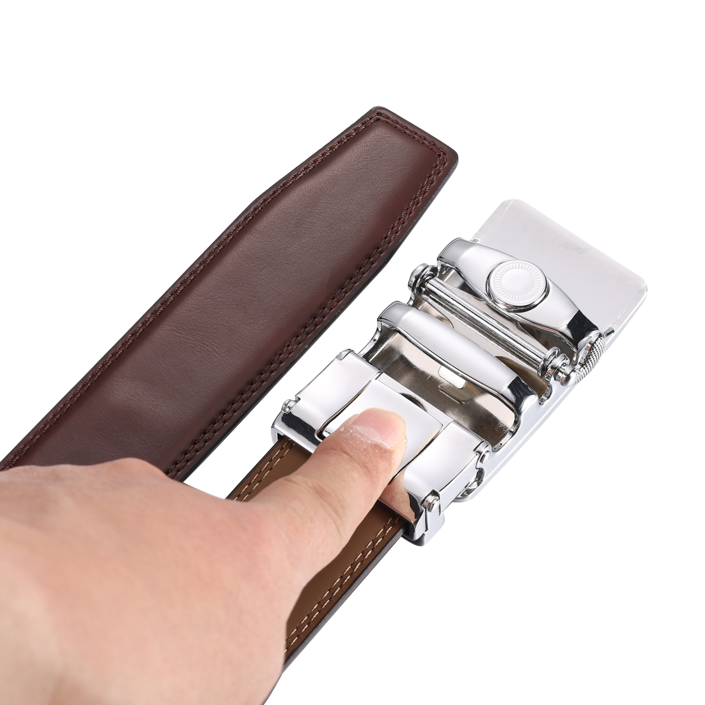 Personalised Belt Custom 2-6 Names and Engraved Fist Bump Engraved Leather Belt Thoughtful Gift for Dad | Jessemade