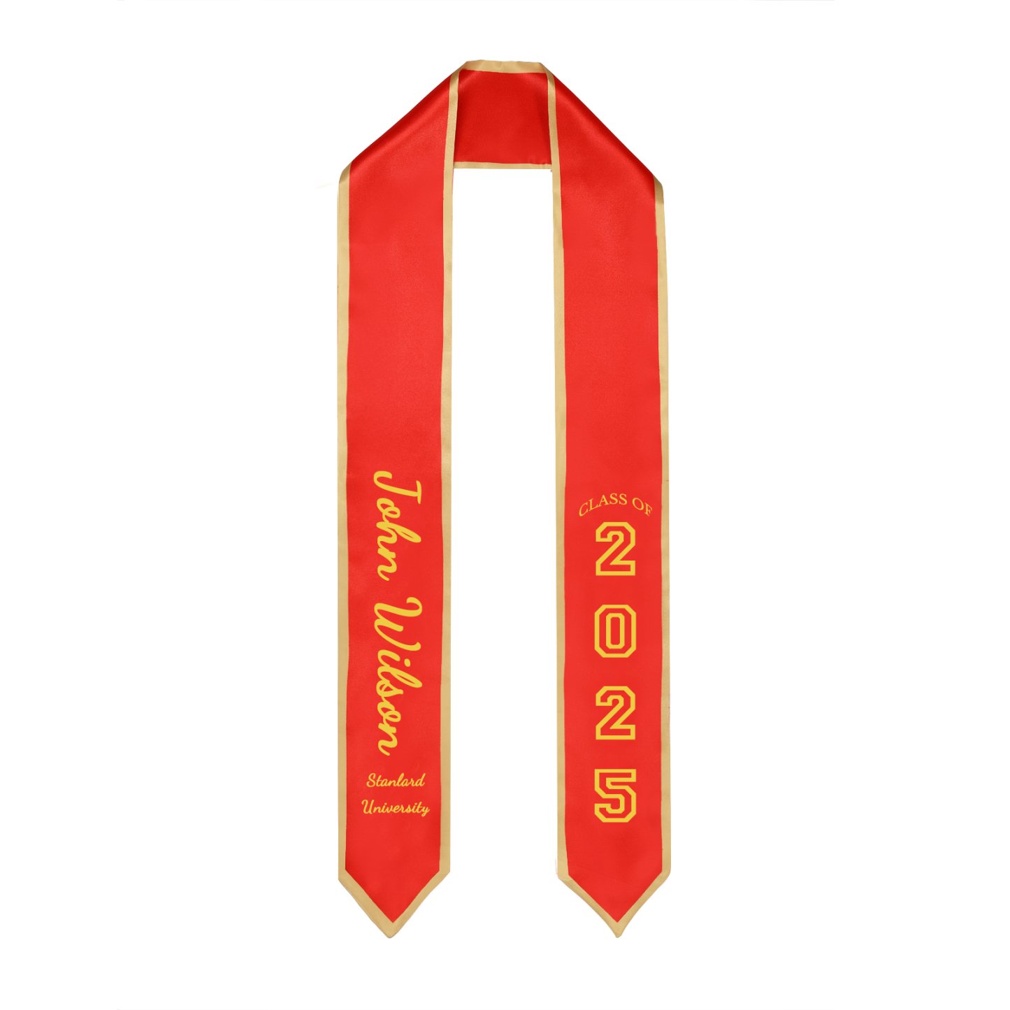 Personalised Graduation Ribbon – Custom Name, Year & Text for Graduate