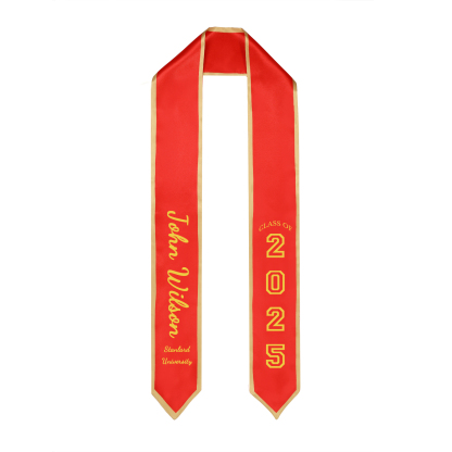 Personalised Graduation Ribbon – Custom Name, Year & Text for Graduate