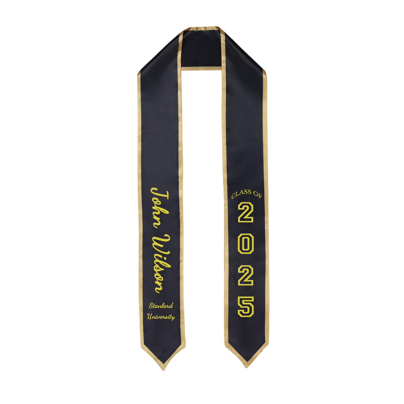 Personalised Graduation Ribbon – Custom Name, Year & Text for Graduates | Jessemade