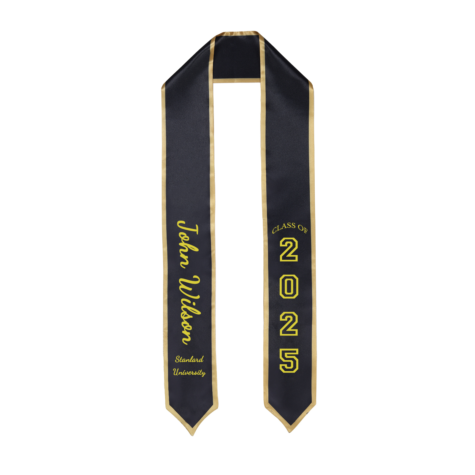 Personalised Graduation Ribbon – Custom Name, Year & Text for Graduates | Jessemade
