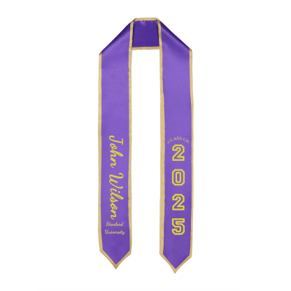 Personalised Graduation Ribbon – Custom Name, Year & Text for Graduates | Jessemade