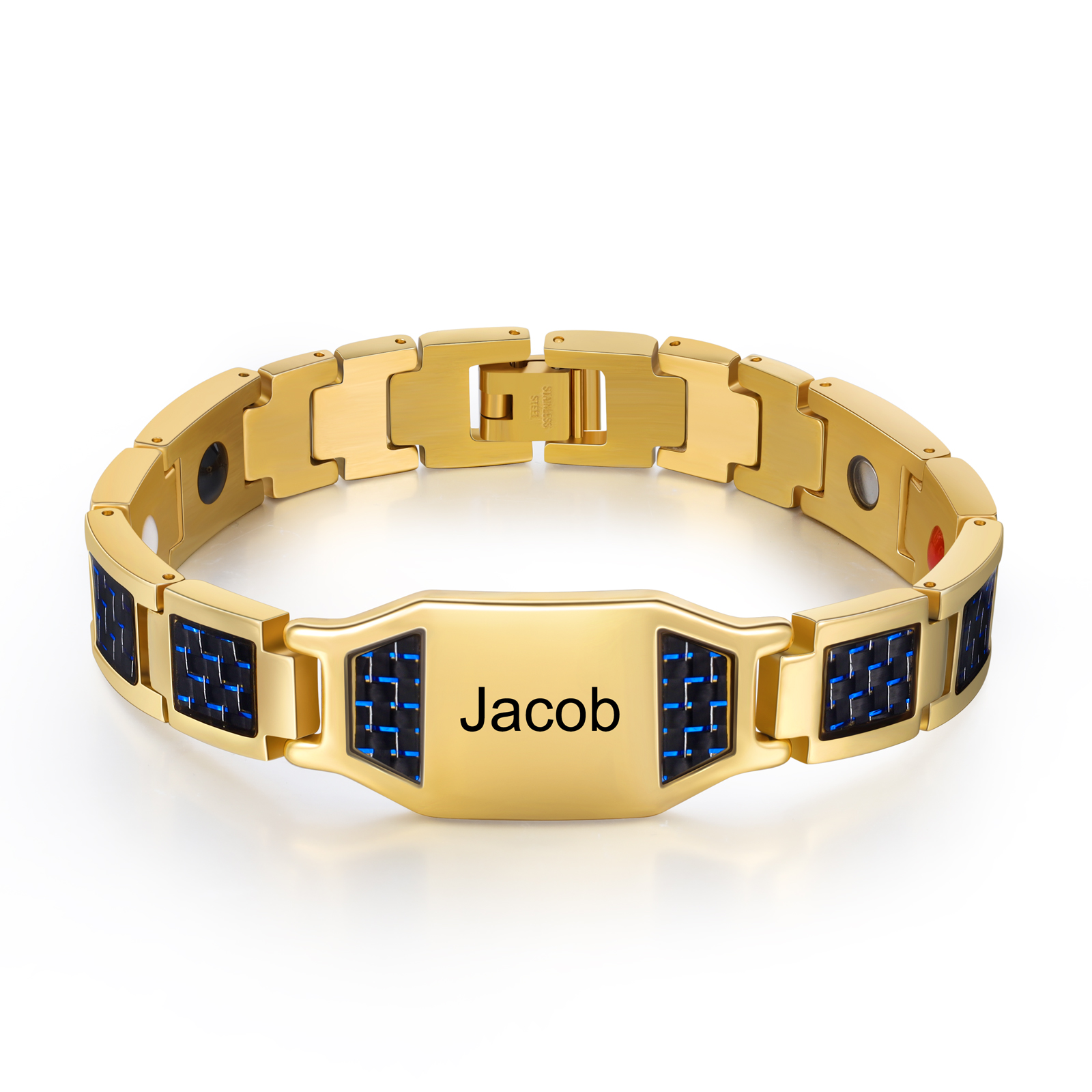 Personalised Men Bracelet Custom Name Bracelet for Him