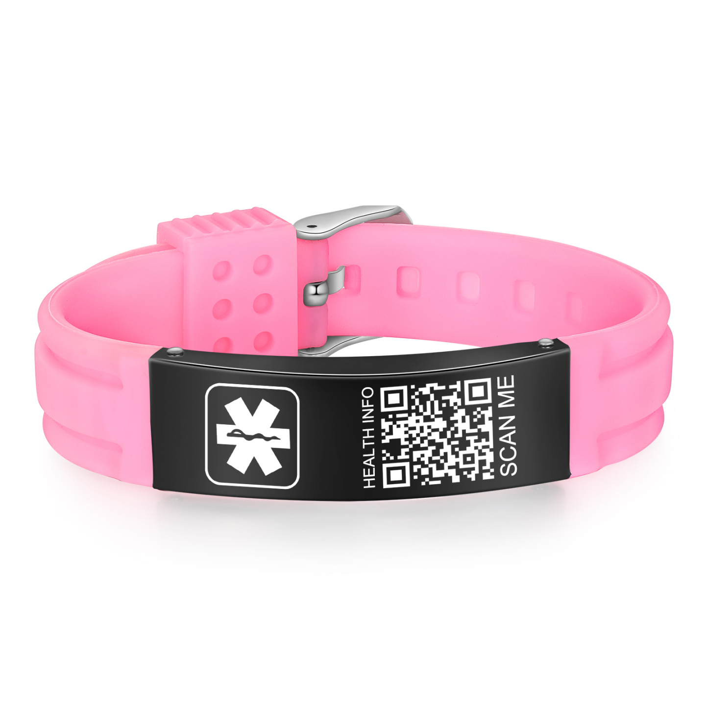 [Copy]Medical Alert Wristband Medical ID Bracelets Life Alert for Autism Blood Thinner Seizure Alert