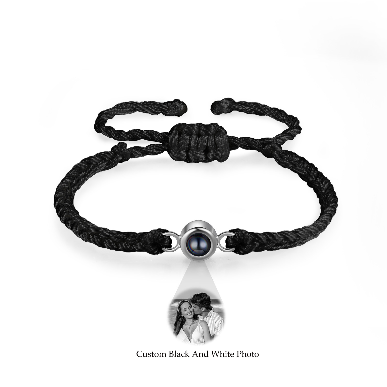 Personalised Photo Projection Bracelet A Heartfelt Gift for Her