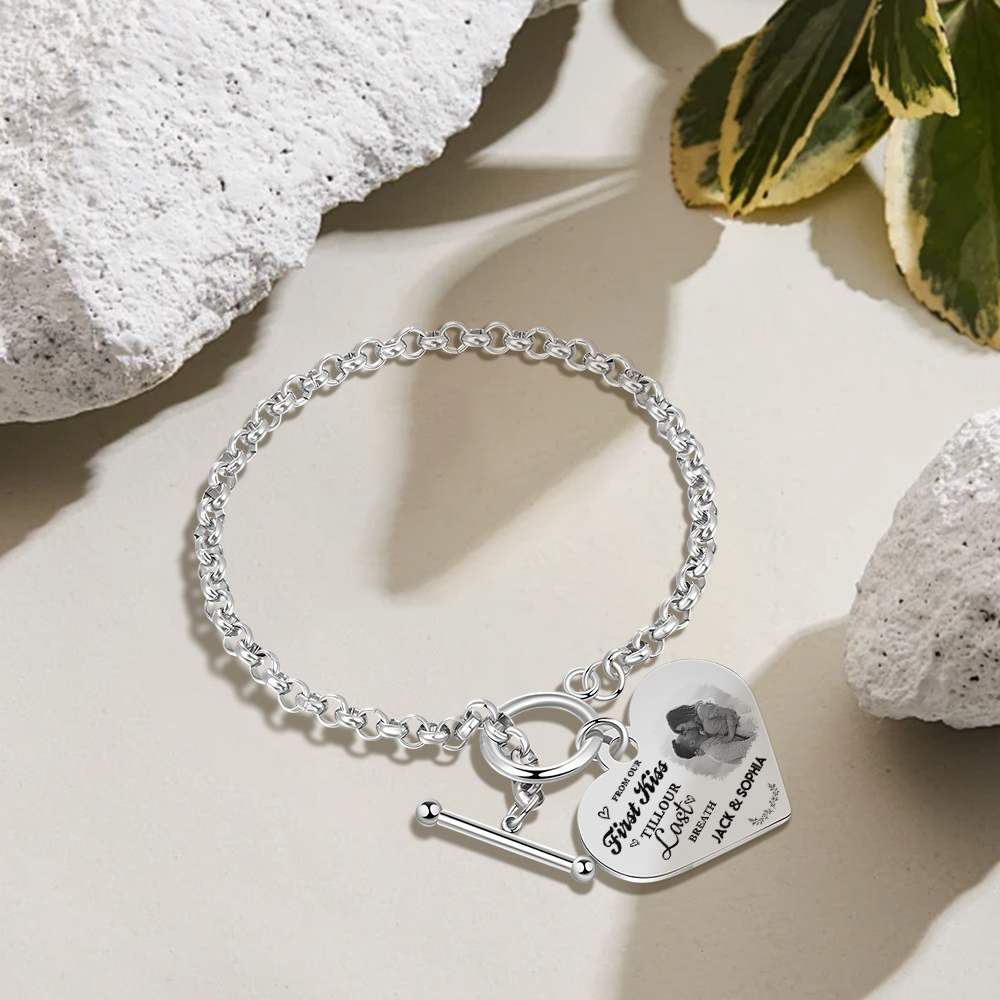 Personalised Photo Bracelet You & Me We Got This Gift for Her