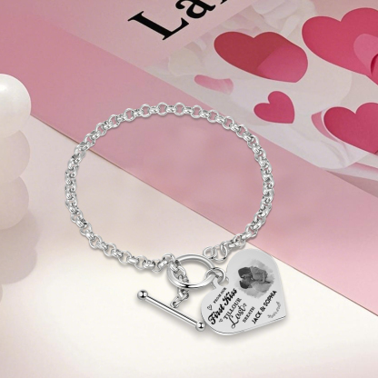 Personalised Photo Bracelet You & Me We Got This Gift for Her