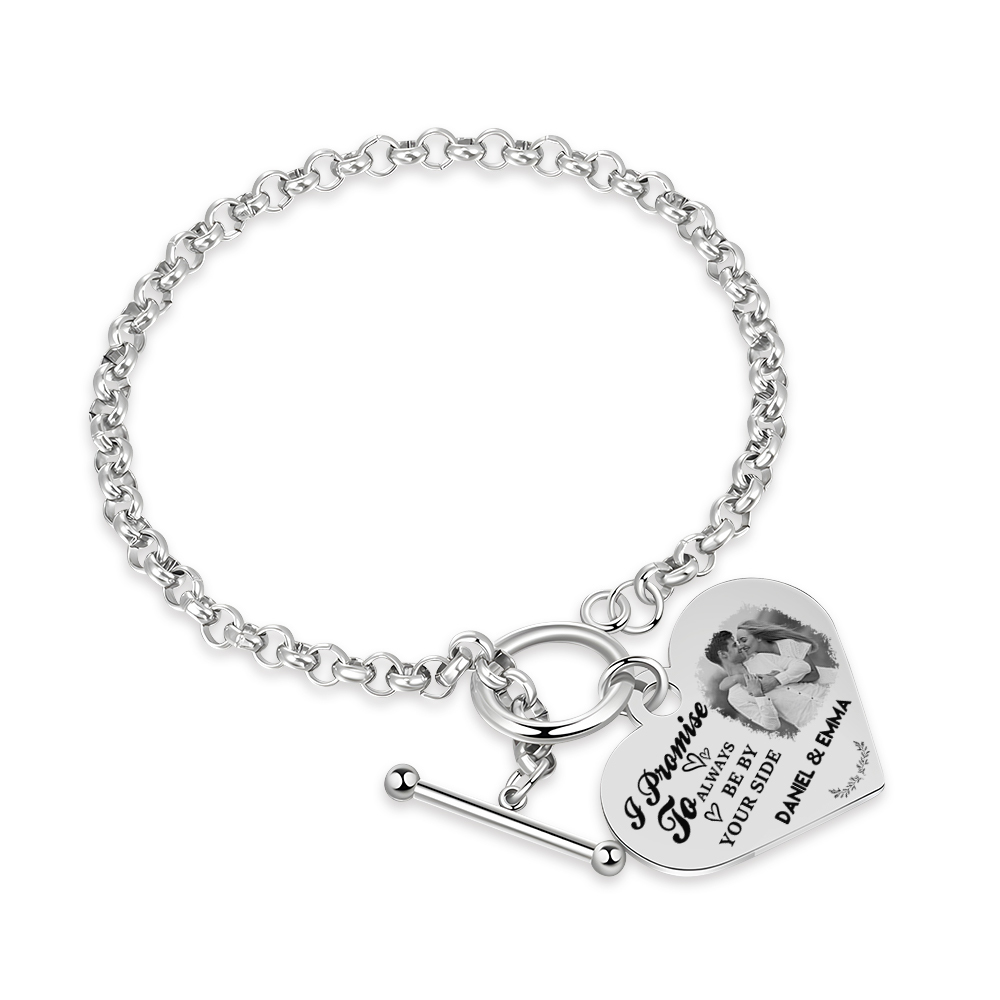 Personalised Photo Bracelet You & Me We Got This Gift for Her