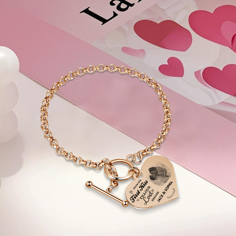 Personalised Photo Bracelet You & Me We Got This Gift for Her