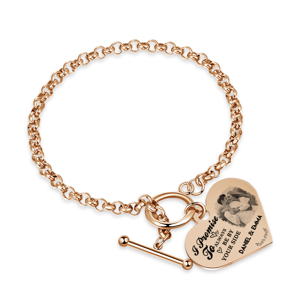Personalised Photo Bracelet You & Me We Got This Gift for Her