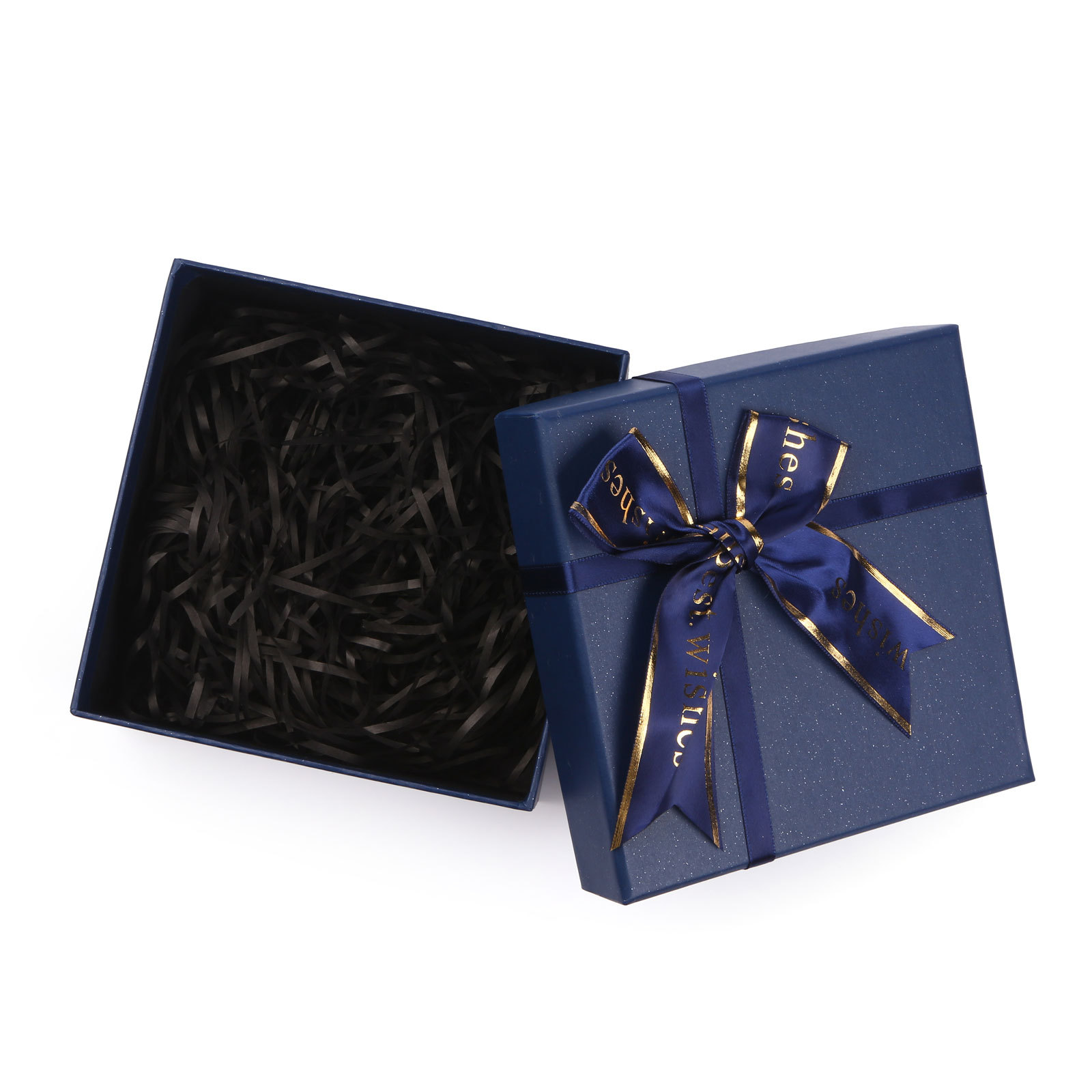 Luxury Blue Gift Box with Ribbon, Perfect for Jewellery and Special Gifts | Jessemade