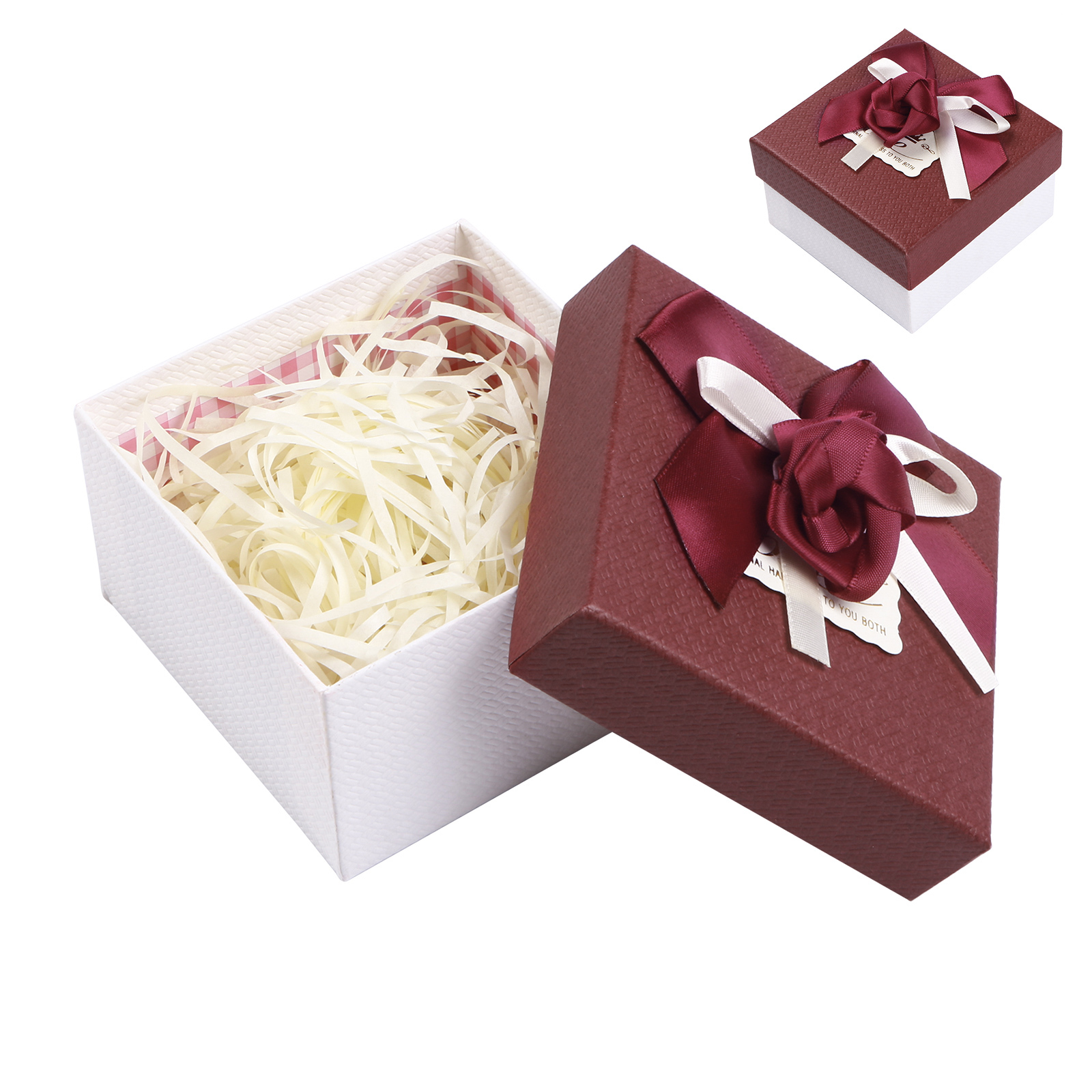 Elegant Gift Box with Rose Design Perfect for Christmas Valentines Day and Special Occasions-Jessemade AU