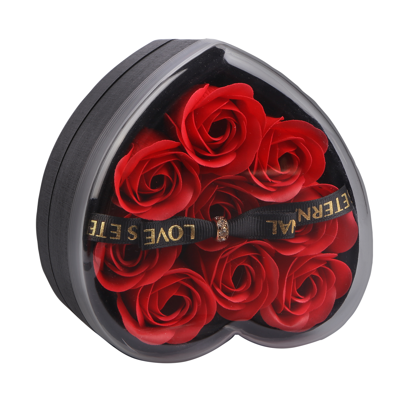 Heart Shaped Rose Gift Box A Perfect Gift for Christmas & Valentines Day
