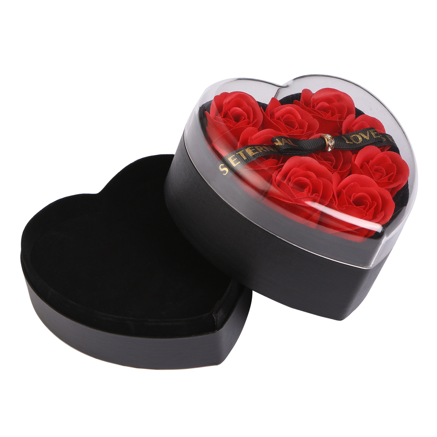 Heart Shaped Rose Gift Box A Perfect Gift for Christmas & Valentines Day-Jessemade AU
