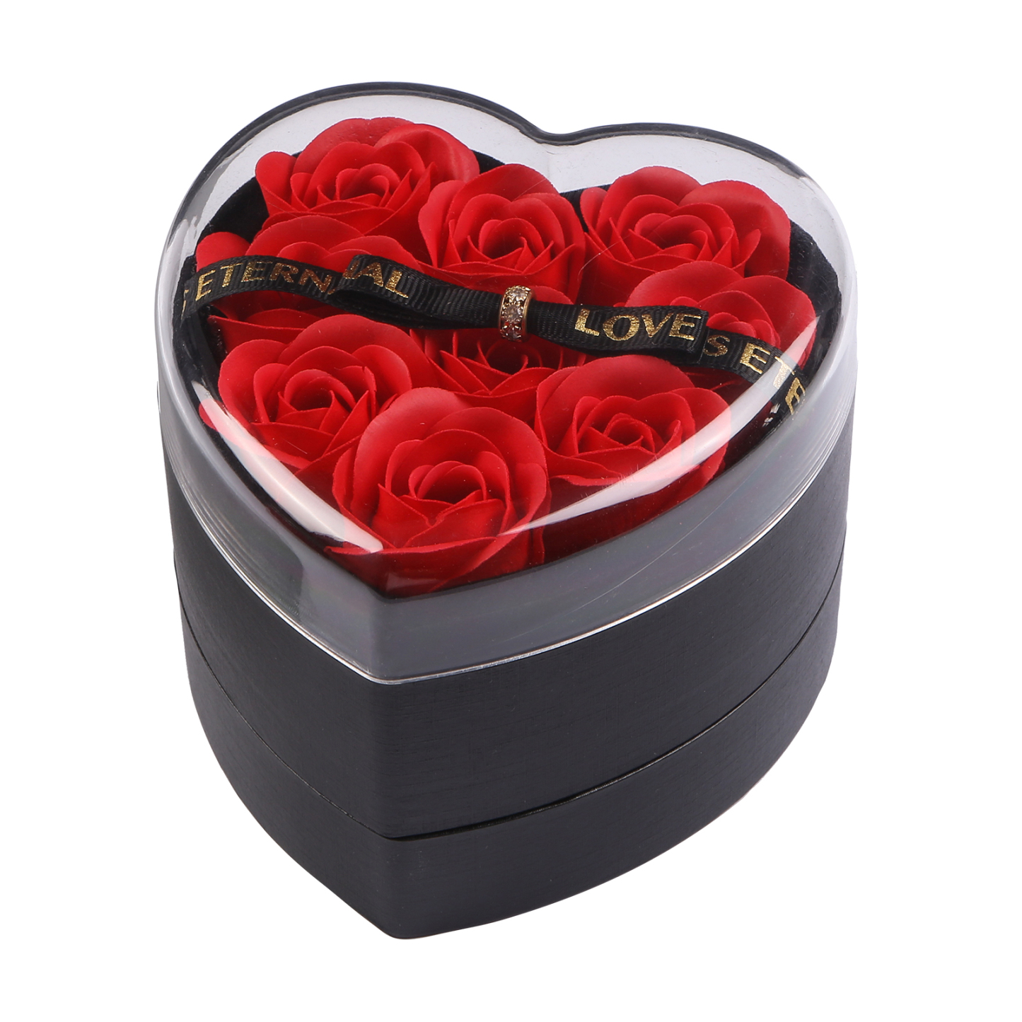 Heart Shaped Rose Gift Box A Perfect Gift for Christmas & Valentines Day-Jessemade AU