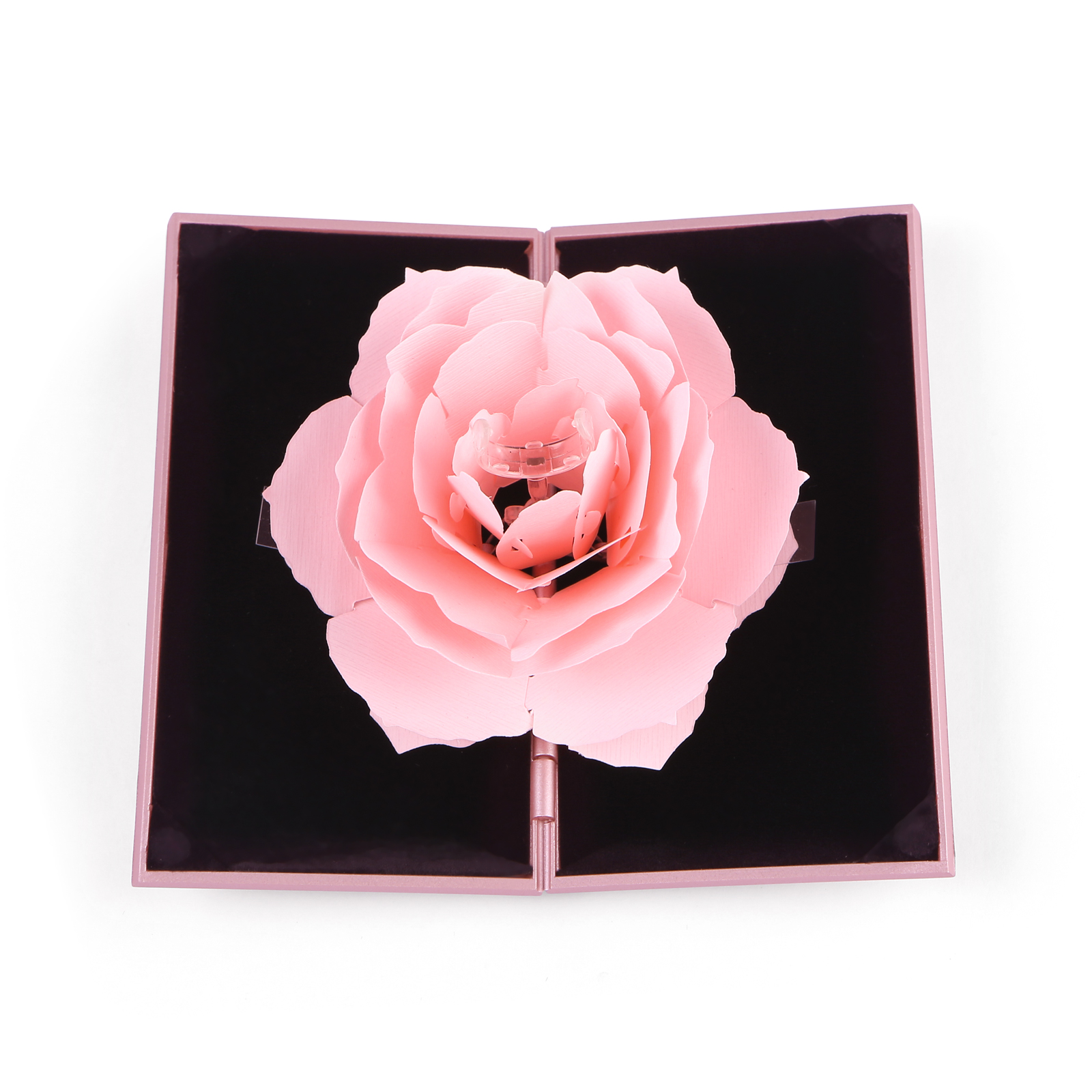 Ring Gift Box Elegant Rose Design Romantic Gift for Her | Jessemde