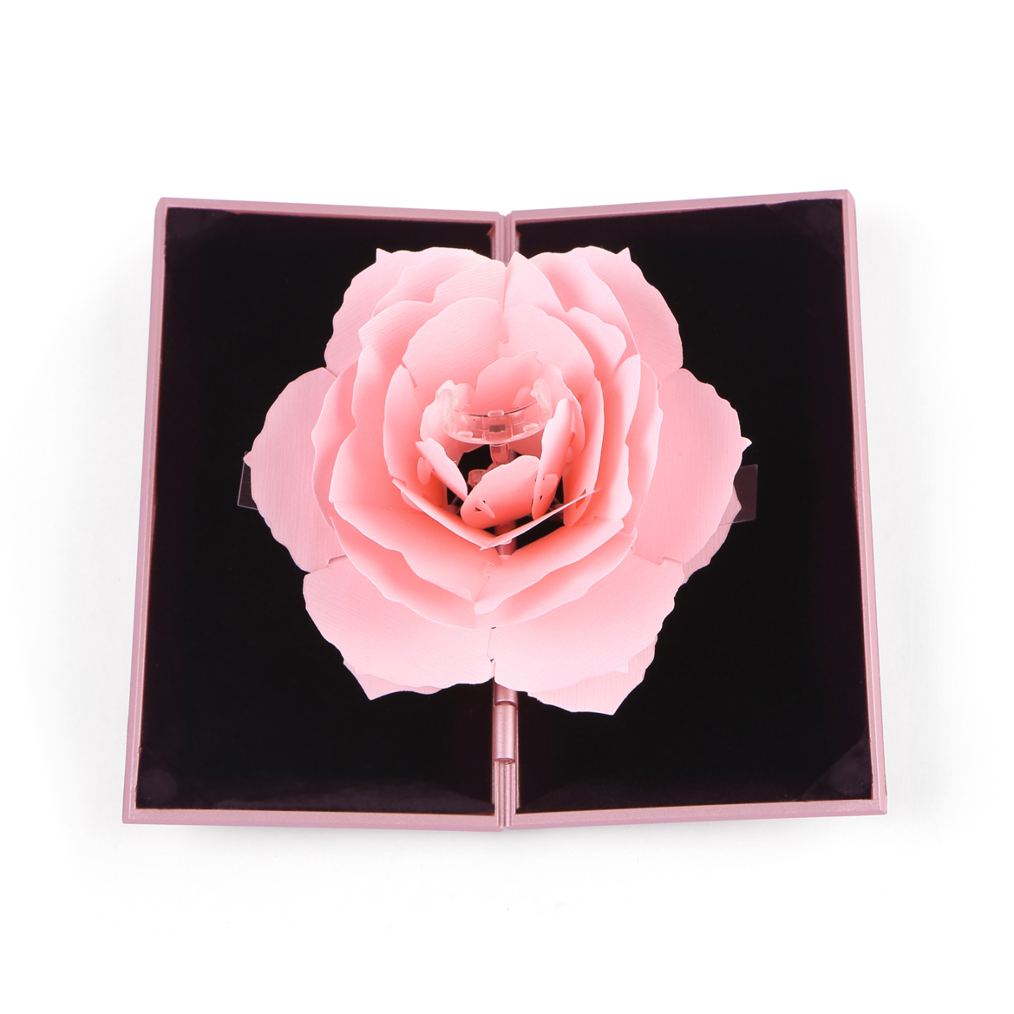 Ring Gift Box Elegant Rose Design Romantic Gift for Her | Jessemde