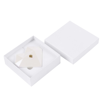 Heart-Shaped Jewellery Gift Box Red, White, Blue and Green Ring Gift Box Ring Packaging Box | Jessemade