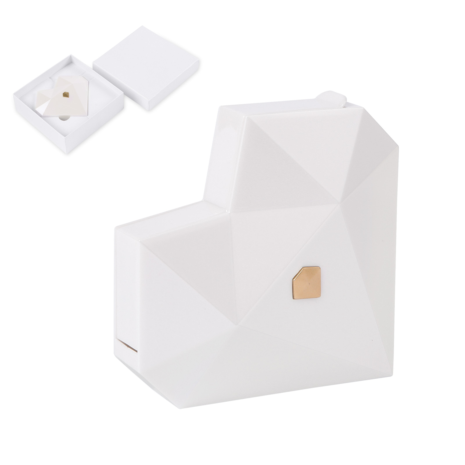 Heart-Shaped Jewellery Gift Box Red, White, Blue and Green Ring Gift Box Ring Packaging Box | Jessemade