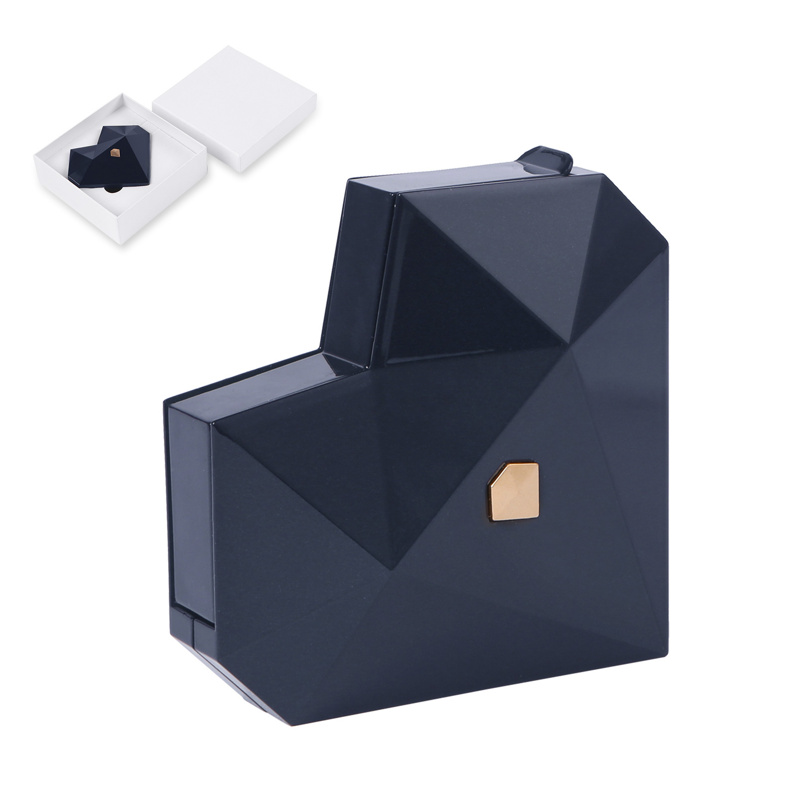 Heart-Shaped Jewellery Gift Box Red, White, Blue and Green Ring Gift Box Ring Packaging Box | Jessemade