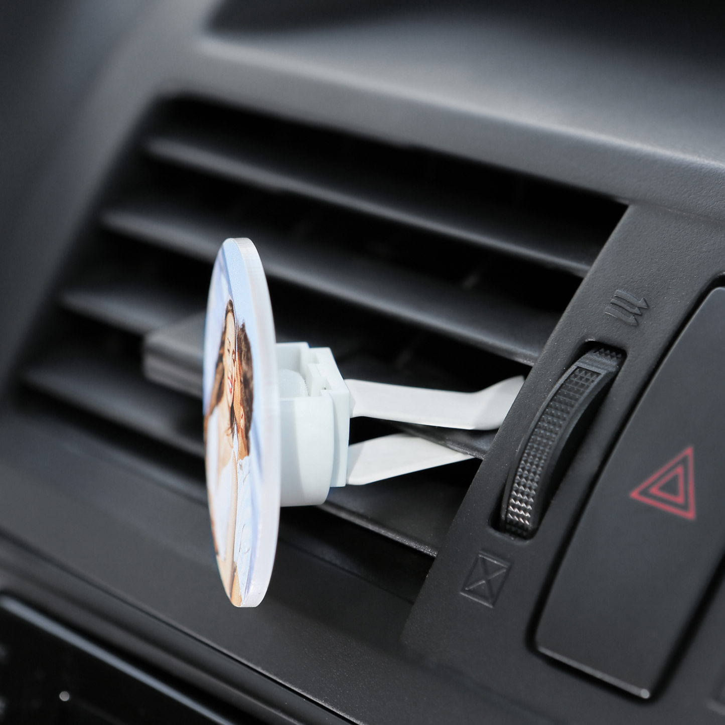 Personalised Car Photo Holder Stylish Square & Round Shapes Valentine’s Day Gift for Him