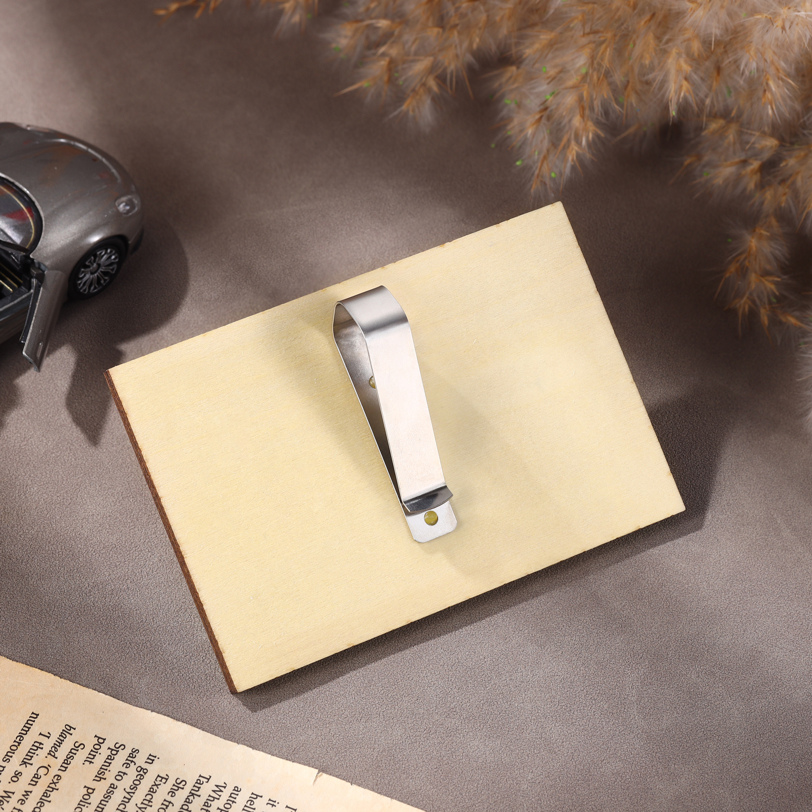 Personalised Photo Car Visor Clip God Knew My Heart Needed You Gift for Him