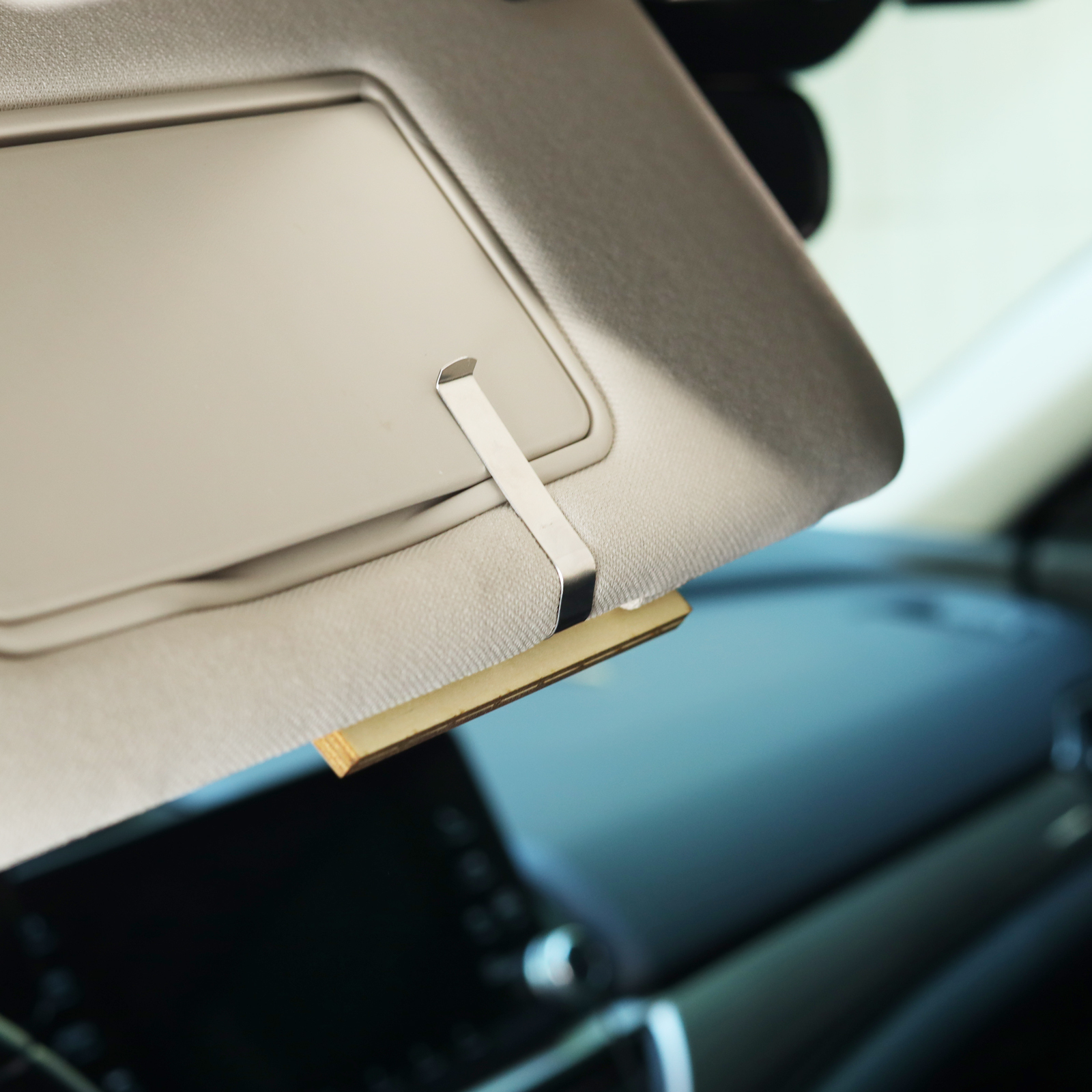 Personalised Photo Car Visor Clip God Knew My Heart Needed You Gift for Him