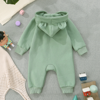 Personalised Name Brody Bear Romper Bestgift Autumn and Winter Baby Outing Clothes Thickened Newborn Clothes Jumpsuit