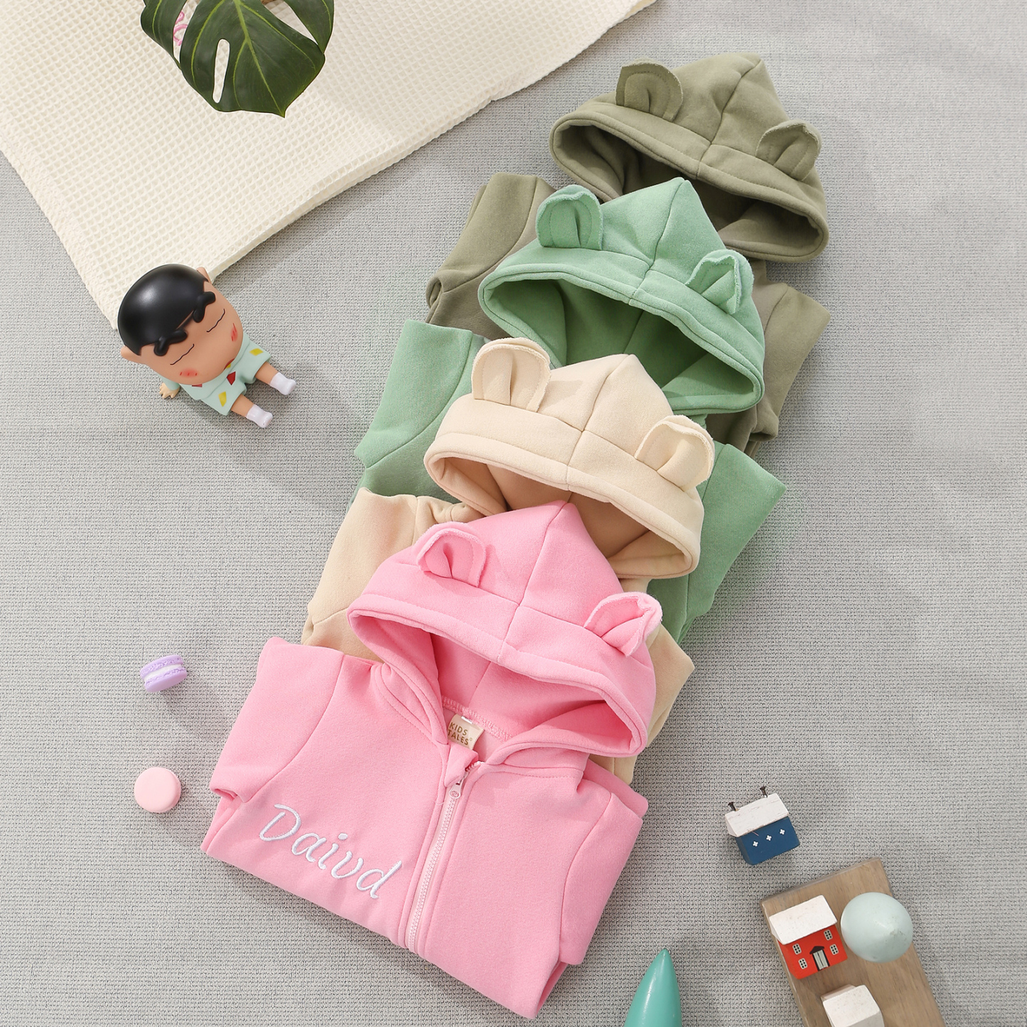 Personalised Name Brody Bear Romper Bestgift Autumn and Winter Baby Outing Clothes Thickened Newborn Clothes Jumpsuit