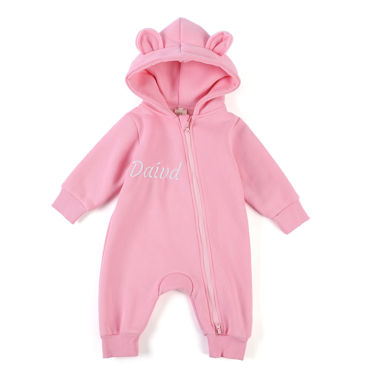 Personalised Name Brody Bear Romper Bestgift Autumn and Winter Baby Outing Clothes Thickened Newborn Clothes Jumpsuit